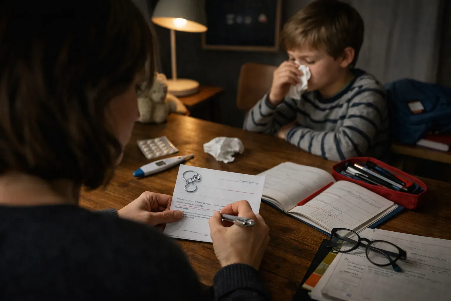 Quel justificatif d’absence scolaire fournir à l’école ?