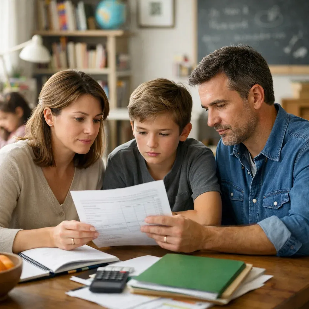 Face au bulletin scolaire, comment réagir ?