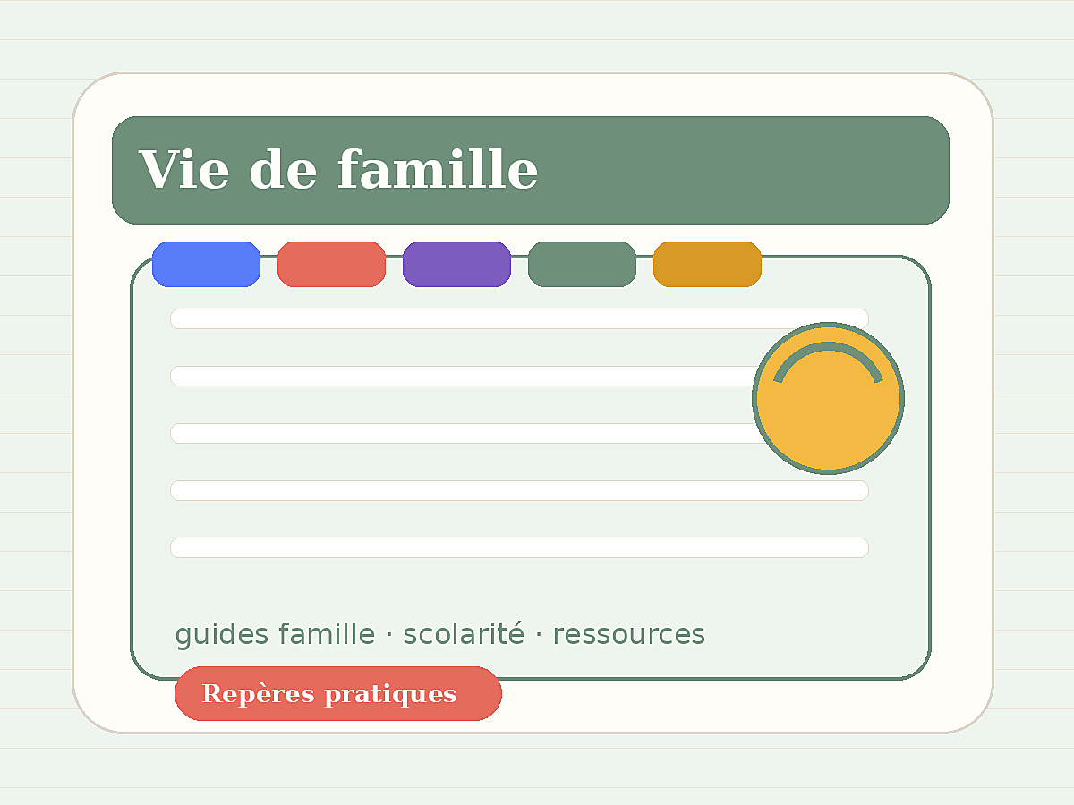 Vie de famille