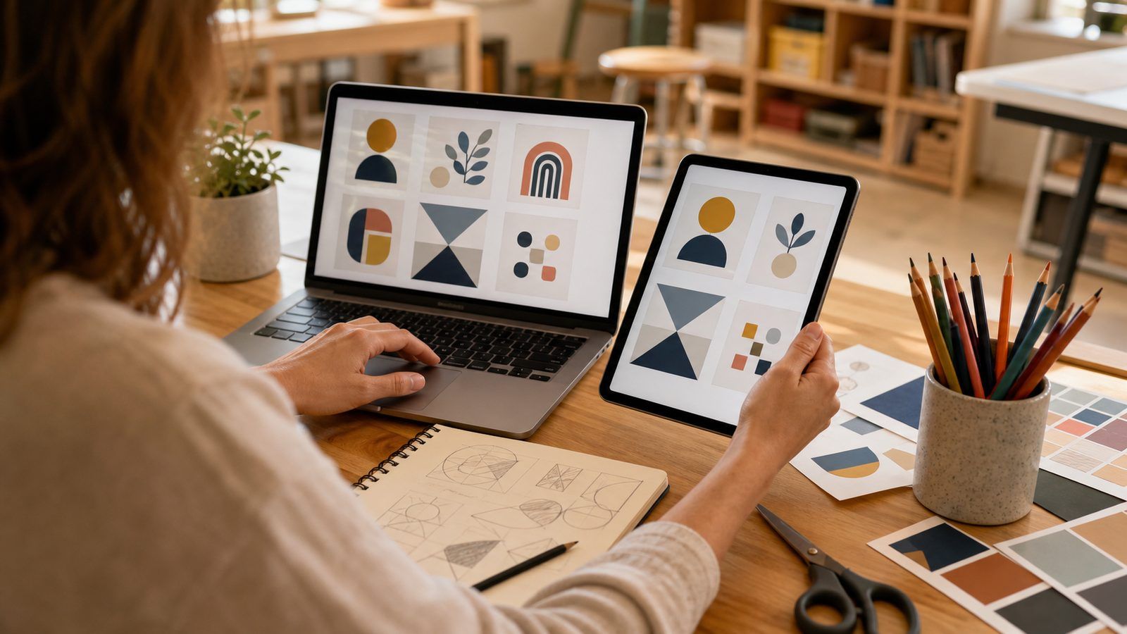 Modèles gratuits, images et outils en ligne : que choisir pour un logo scolaire ?