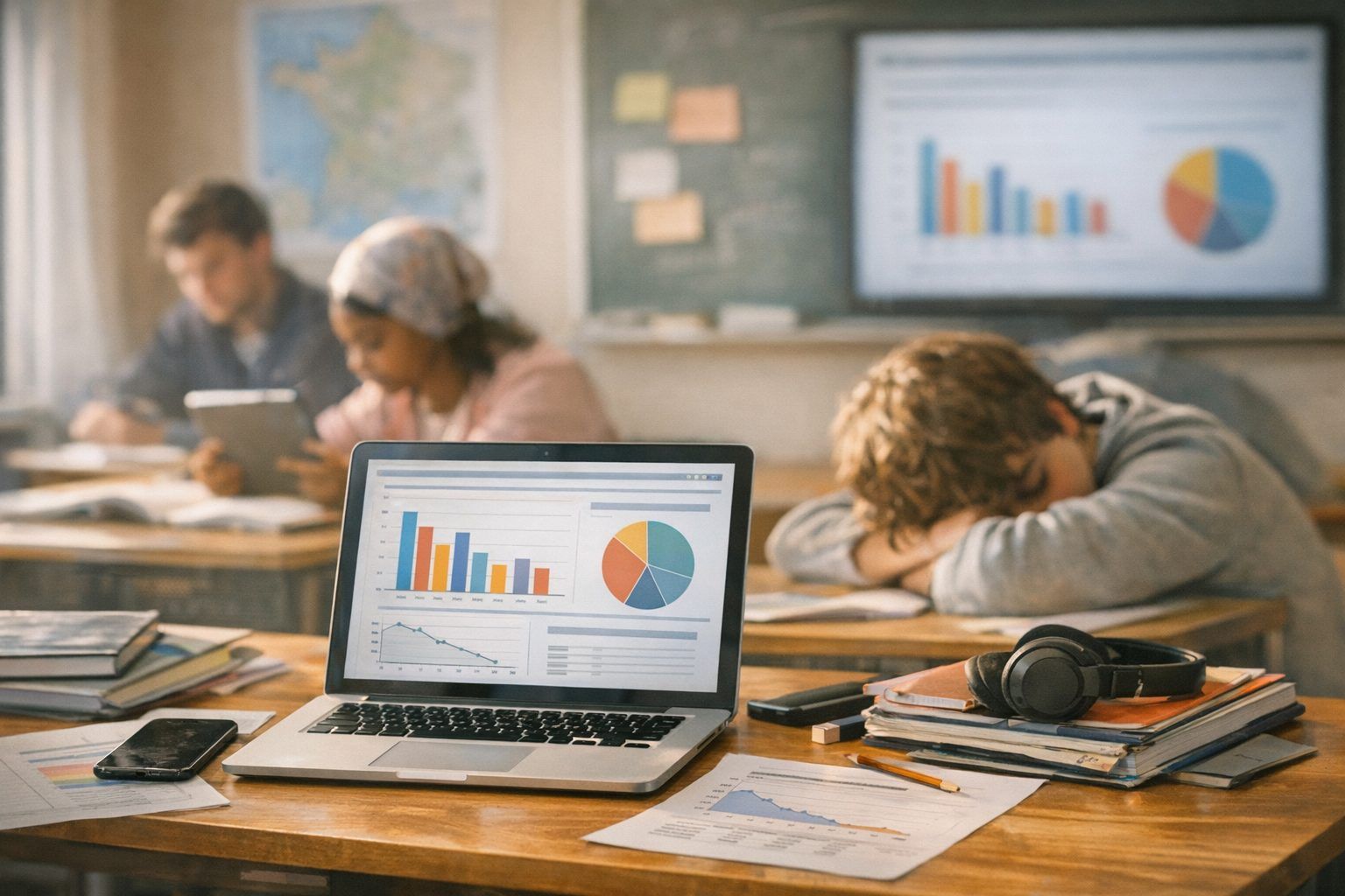 Numérique, inclusion et décrochage : ce que disent les données récentes