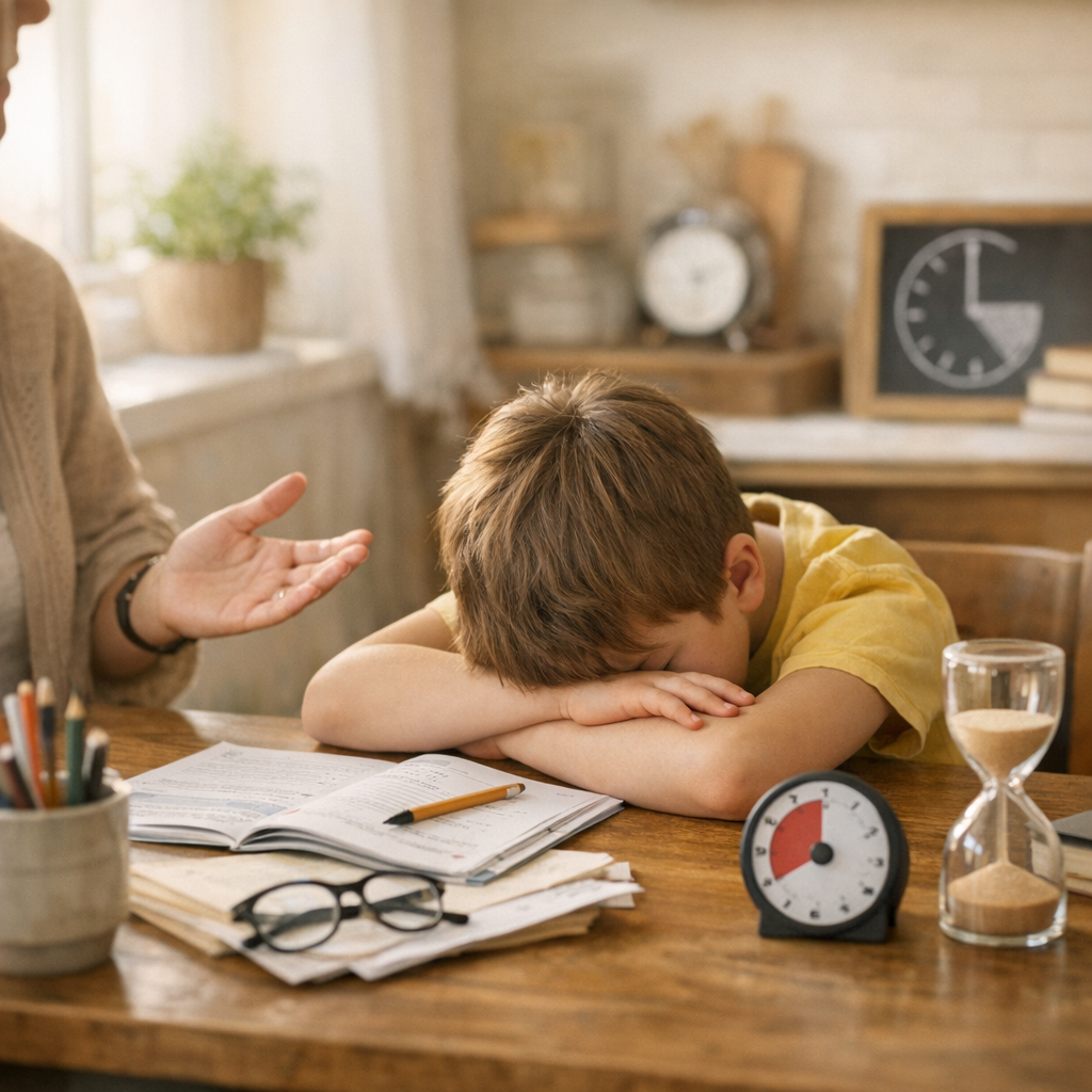 Installer une routine de devoirs courte et réaliste