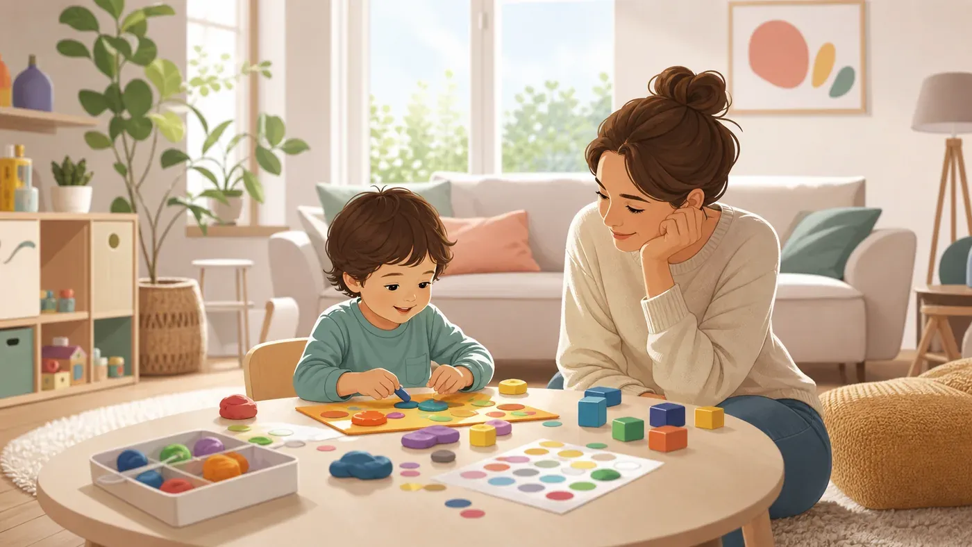 Des activités de maternelle à la Maison pour occuper son enfant