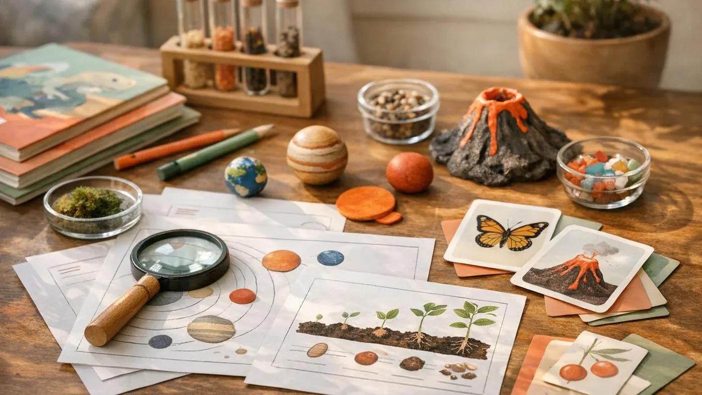 Les activités de sciences pour enfants éveillent la curiosité