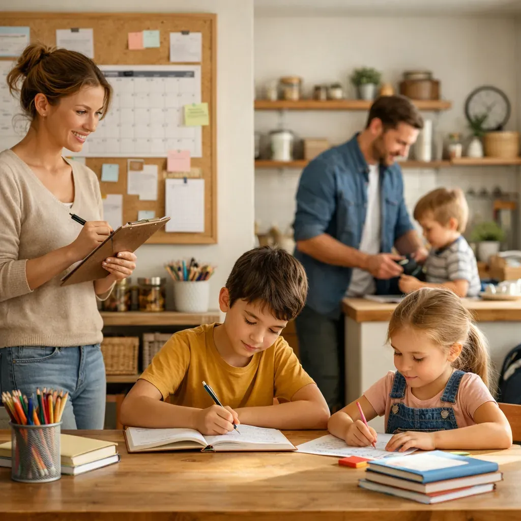 Une maison organisée avec enfants commence par la charge mentale