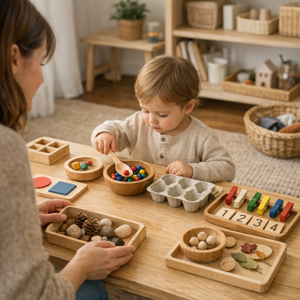Choisir des activités Montessori faciles à faire avec son enfant