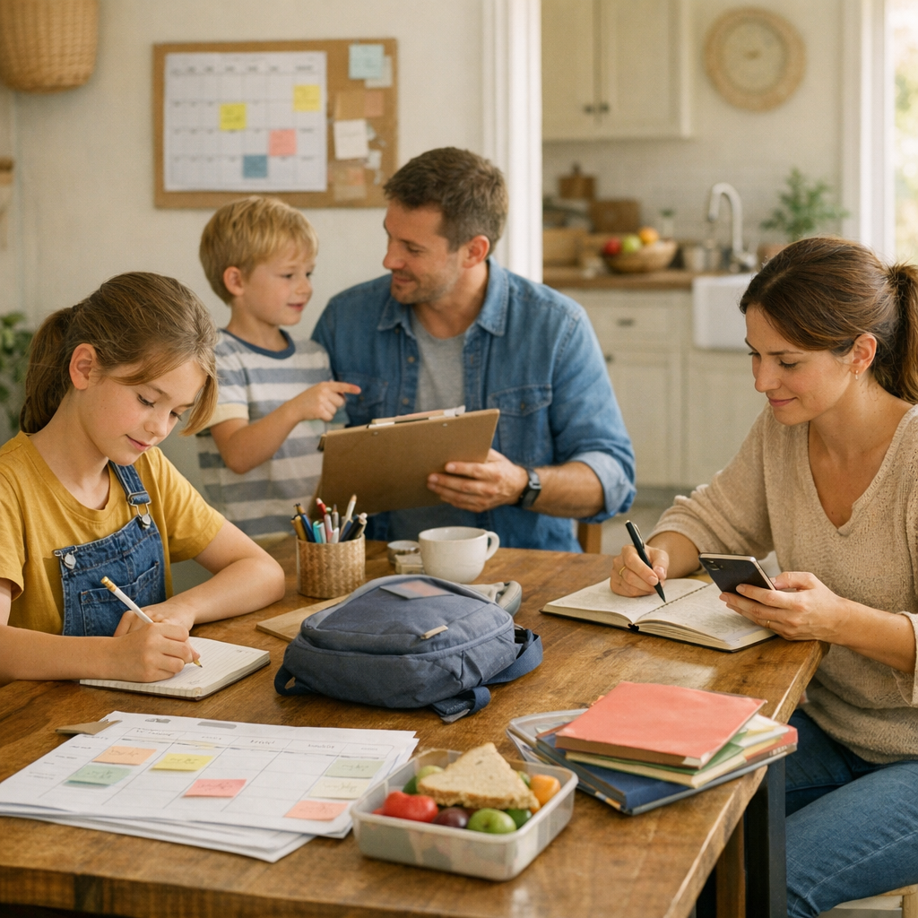 Répartir la charge mentale entre adultes et enfants