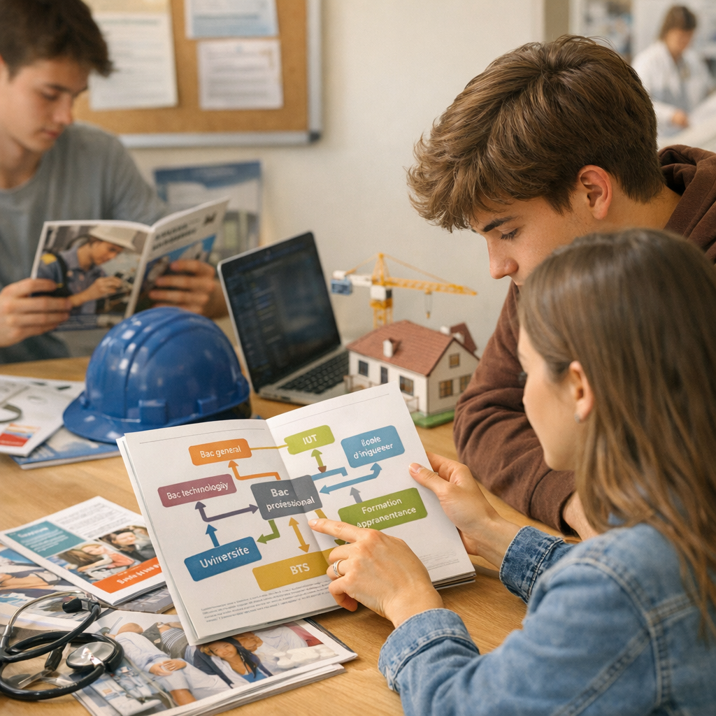 Relier filières, métiers et études après le lycée