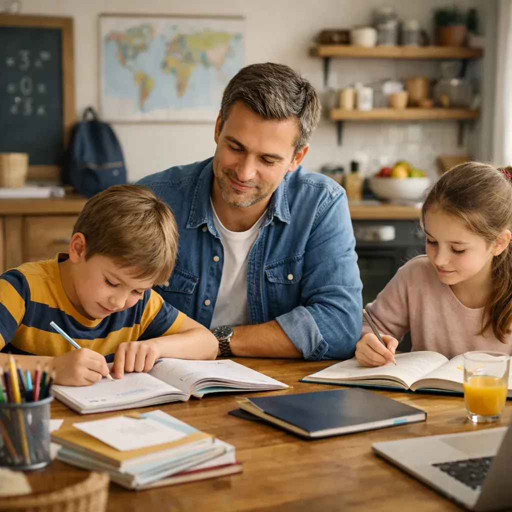 Un papa solo au quotidien garde le cap sans s’épuiser