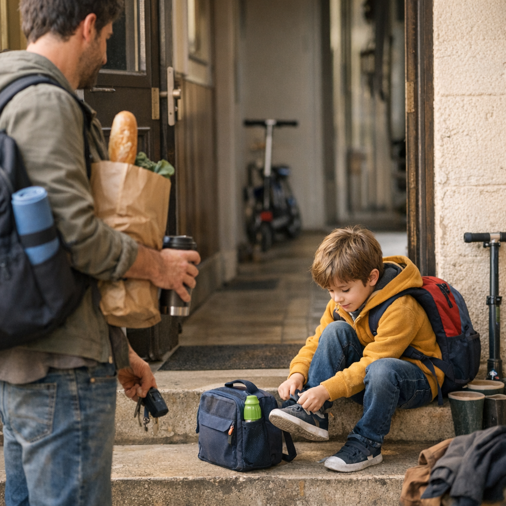 Développer l’autonomie de l’enfant sans tout porter à sa place