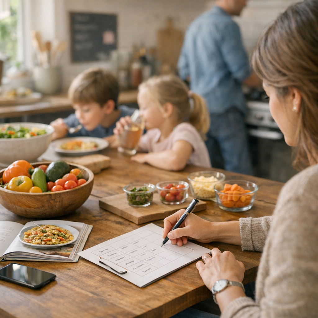Planifier les menus : moins de charge mentale, plus de souplesse