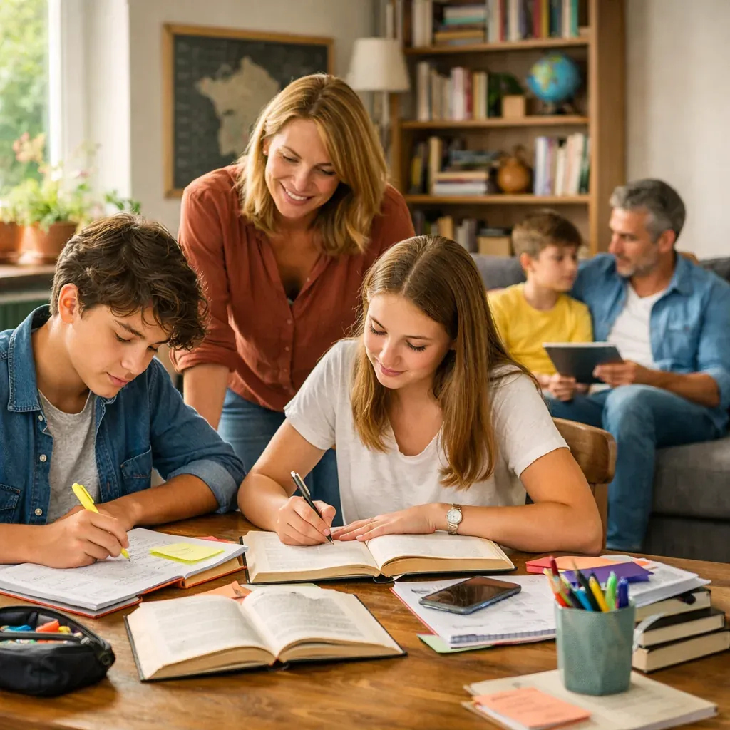 Comment réviser le bac français sans stress en famille ?