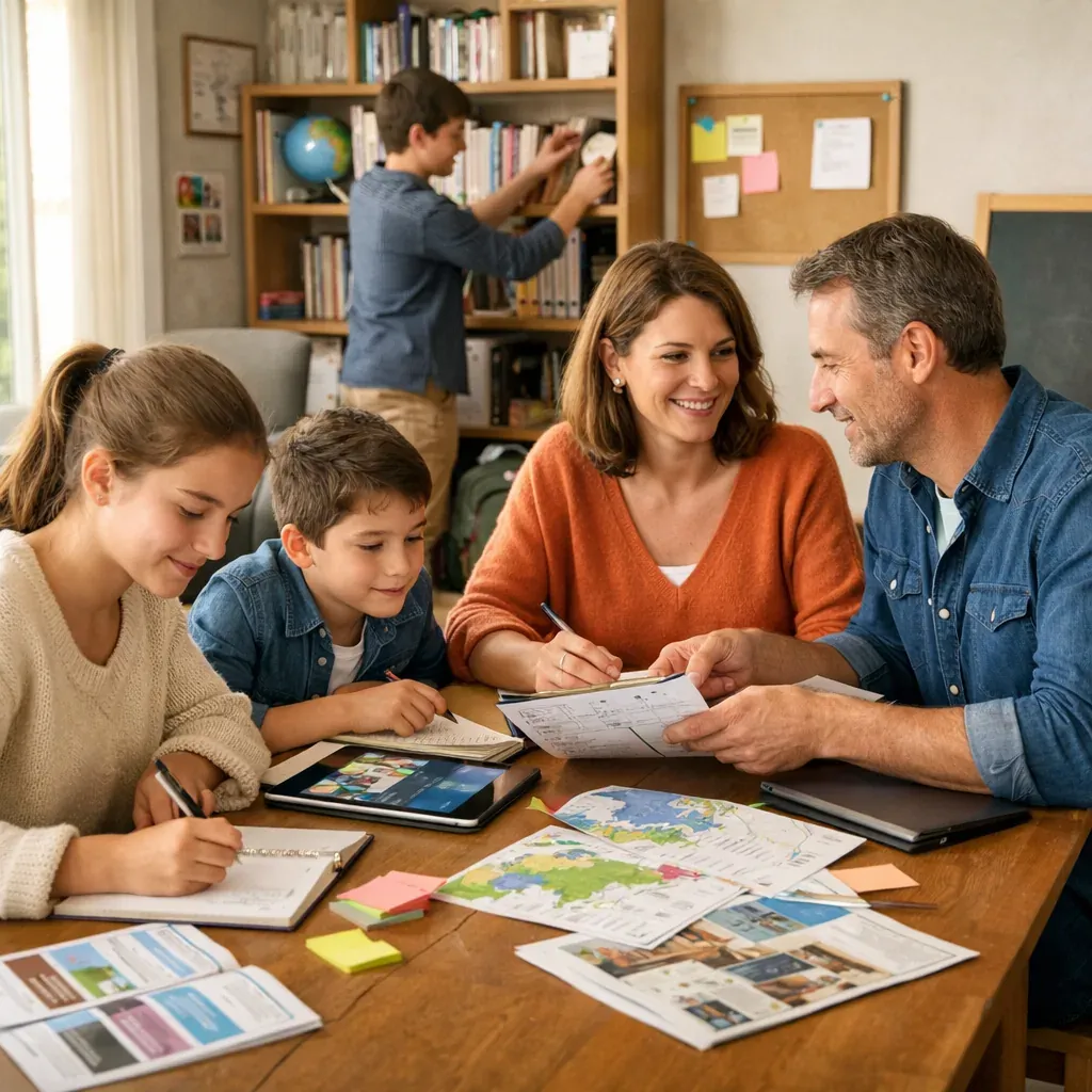 La préparation d’un salon de l’orientation commence en famille