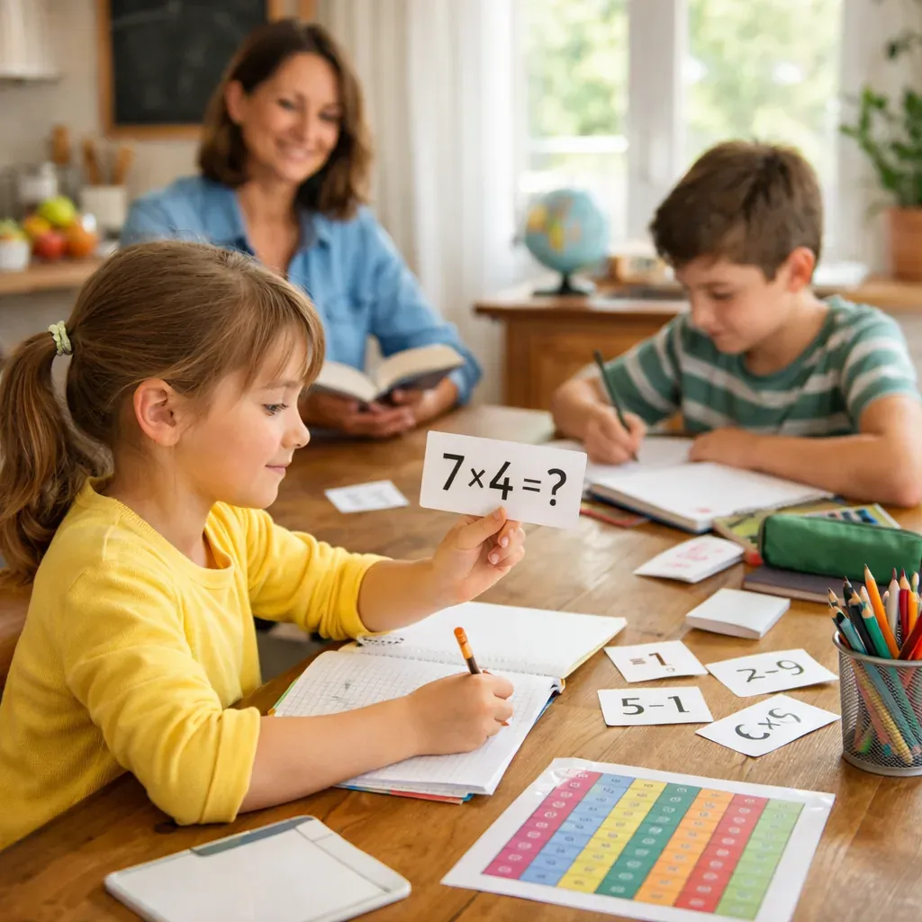 Les Tables de multiplication CE2 se révisent sans stress